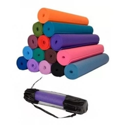 Yoga Mat Colchoneta + Bolsa P/ Transportar 173x61x3mm Pro