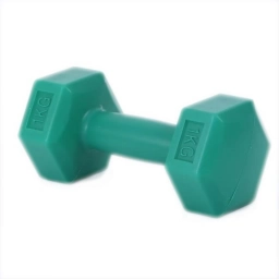 Mancuerna Hexagonal 1 kg Dumbbell Plstica Entrenar