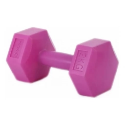 Mancuerna Hexagonal 2 kg Dumbbell Plstica Entrenar