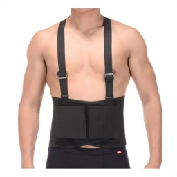 Faja Resistente Lumbar Cintura Tirantes Trabajo Deporte