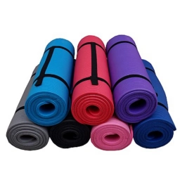 Yoga Mat Colchoneta + Cinta P/ Transport Nbr 183x61x10mm Pro